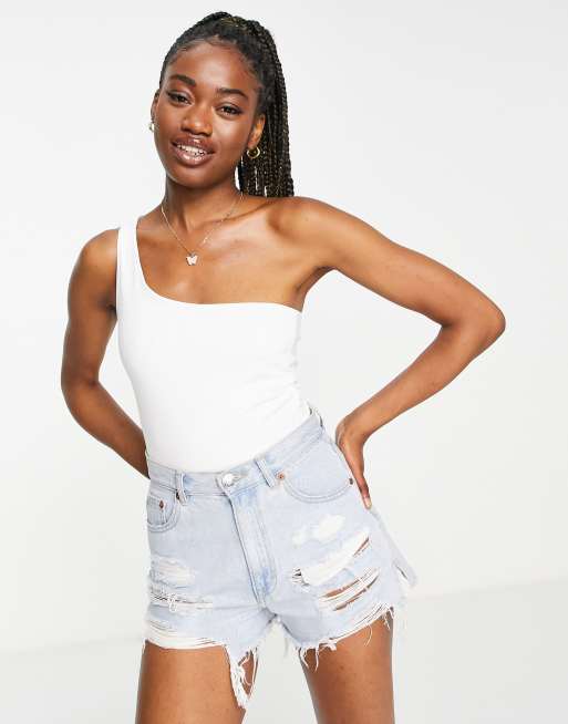 Asos black vest sales top