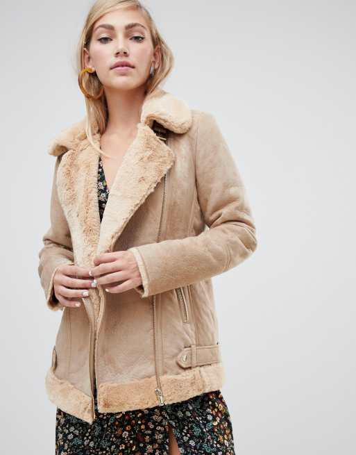 aviator jacket asos