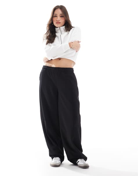 Women s Joggers Straight Wide Leg Tracksuit Bottoms ASOS
