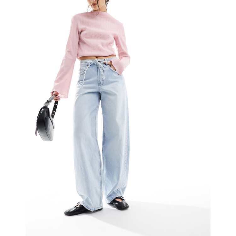 【YOURNUS】Burnout String Balloon Denim YOURNUS】Burnout String Balloon Denim パンツ・ボトムス