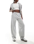 [Stradivarius] Stradivarius balloon trackies in grey XL GREY