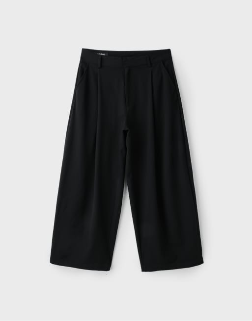 Stradivarius Barrel-Hose in Schwarz, 6 von 7