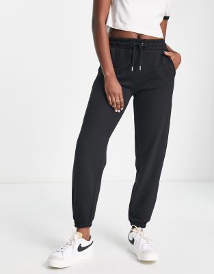 Stradivarius Stradivarius basic jogger in black