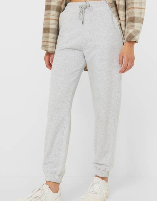 Stradivarius grey joggers new arrivals