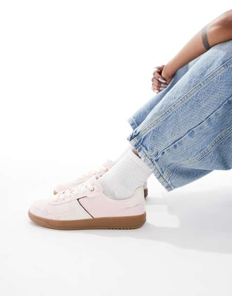 Stradivarius - Baskets avec semelle en caoutchouc - Rose - view 1