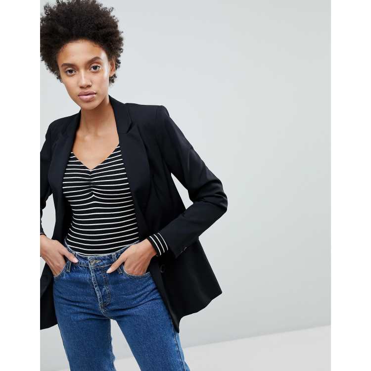 Stradivarius black blazer deals