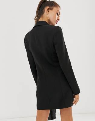 black blazer dress asos