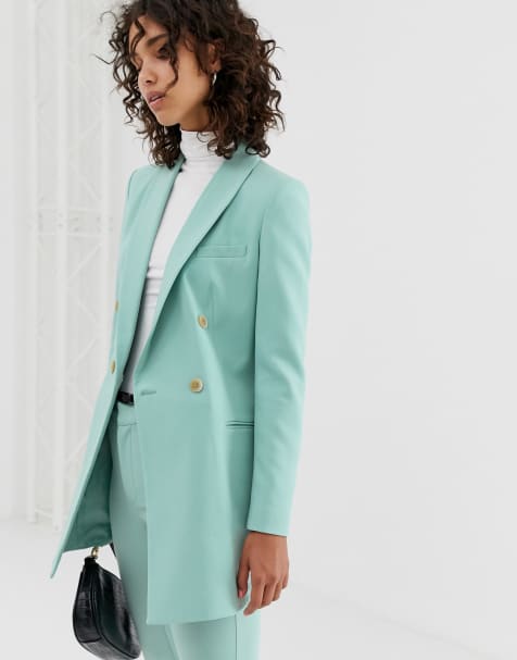 Stradivarius blazer in mint