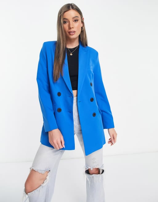 Blazer best sale bleu stradivarius