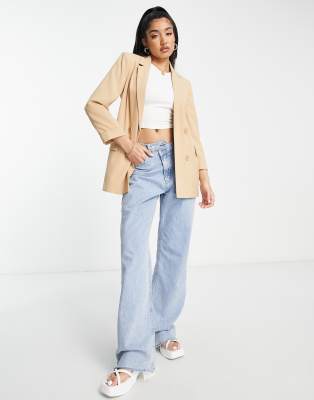 Stradivarius - Blazer oversize - Camel | ASOS