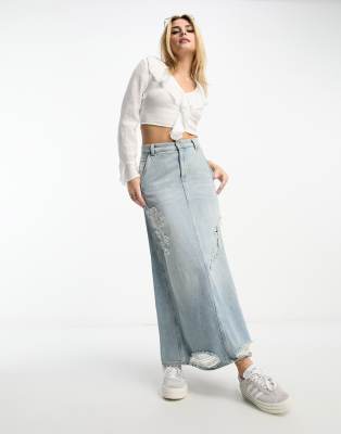 Stradivarius linen look ruffle blouse in white - ASOS Price Checker