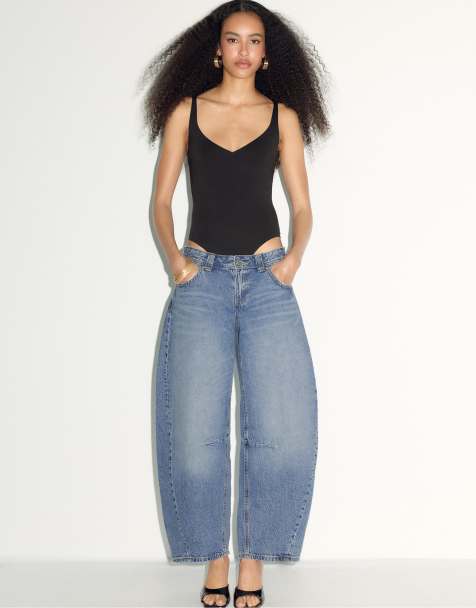Stradivarius - Body de compression - Noir - view 1