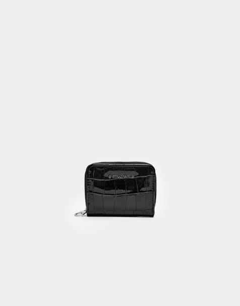 Stradivarius - Borsellino rettangolare nero - view 1