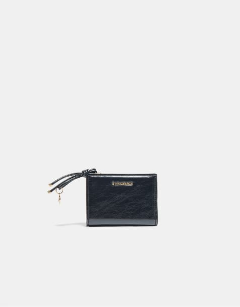 Stradivarius borsetta con dettaglio tiralampo nera - view 1