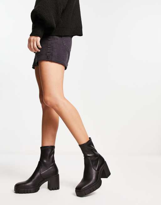 Bottines store gros talon