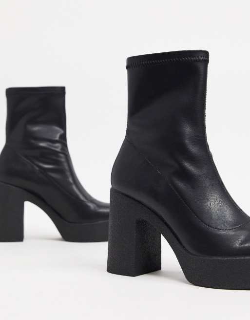 Asos bottines plateforme hot sale