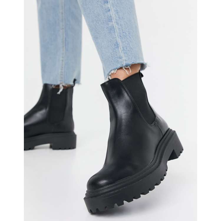 Bottines 2024 noires stradivarius