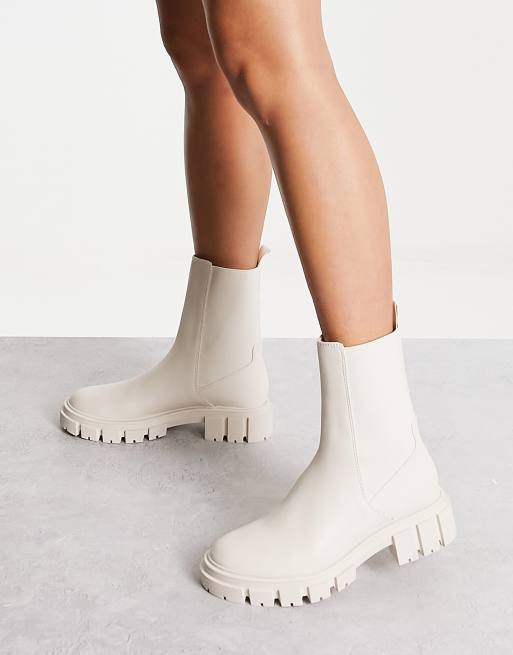 Bottines cheap blanches asos