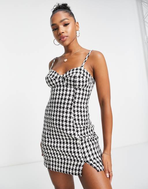 Houndstooth dress