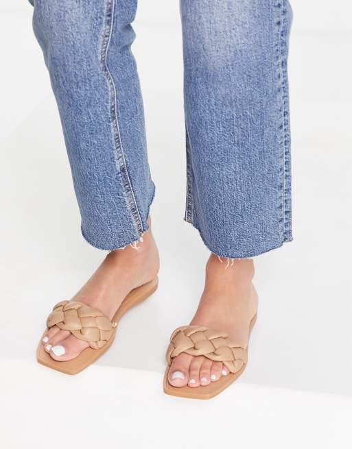 Stradivarius braided sandals new arrivals