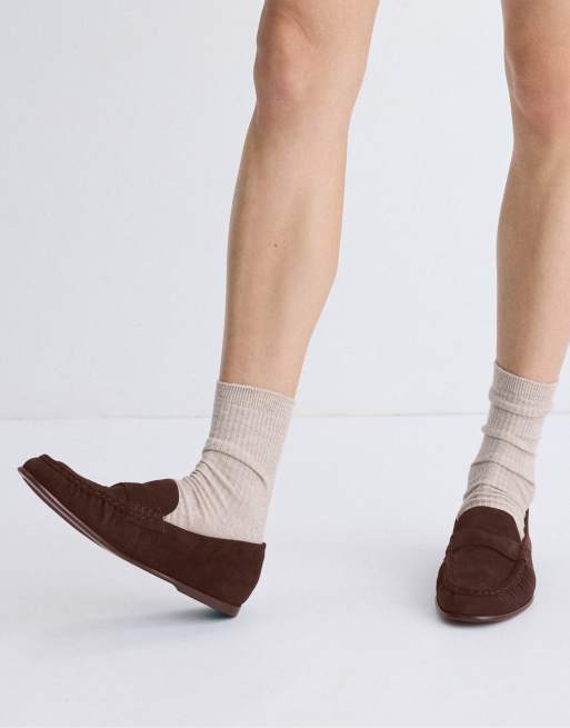 Stradivarius - Brune loafers i læder, 2 af 5