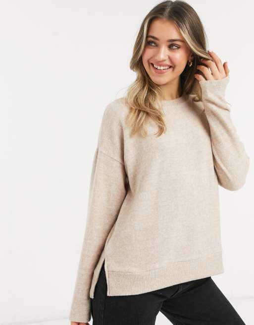 Beige jumper shop womens