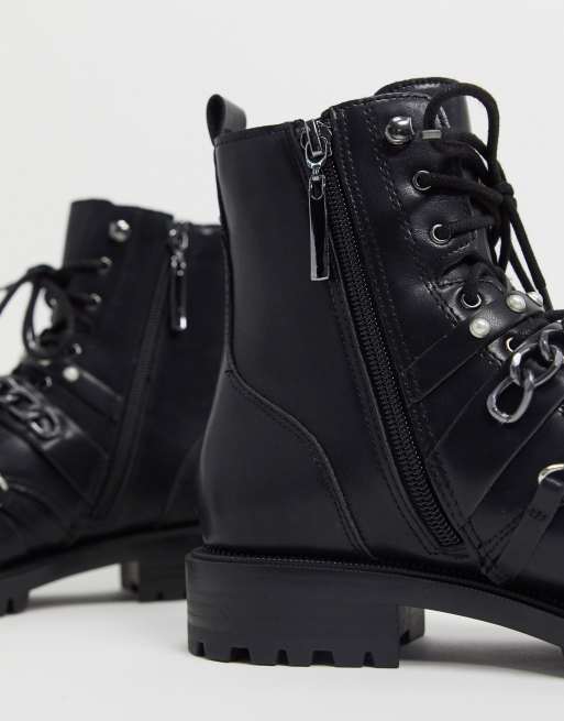 Bottines store perles stradivarius