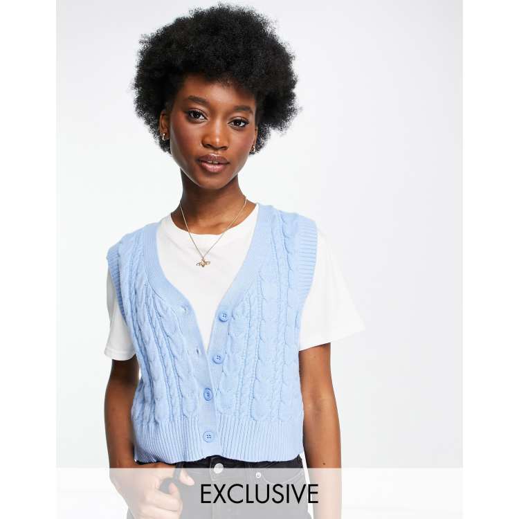 Button down hot sale vest top