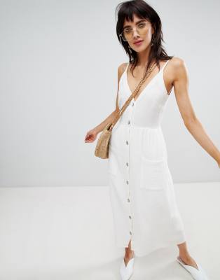 linen cami dress