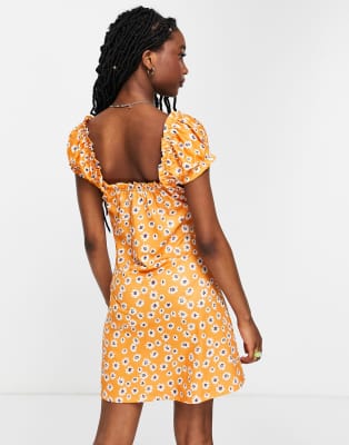 milkmaid dress stradivarius