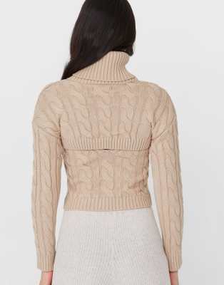 stradivarius knit vest
