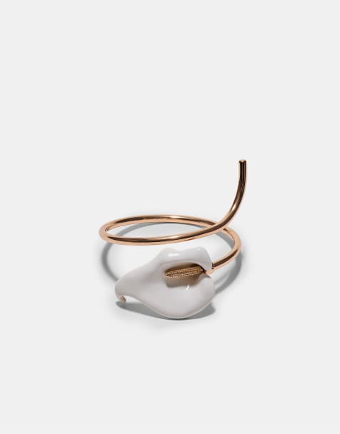 Stradivarius - Calla - Armband in ecru - view 1