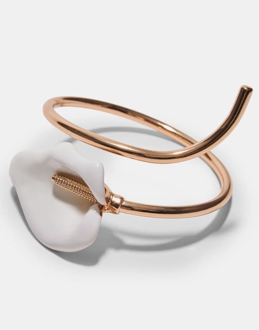 Stradivarius - Calla - Bracciale écru, 3 di 3