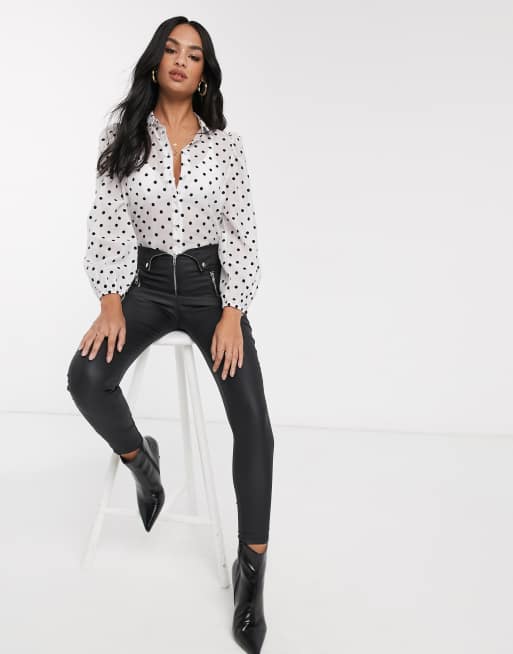 Camicia maniche on sale a sbuffo stradivarius