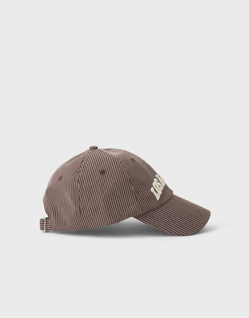 Stradivarius cappellino in marrone, 4 di 4