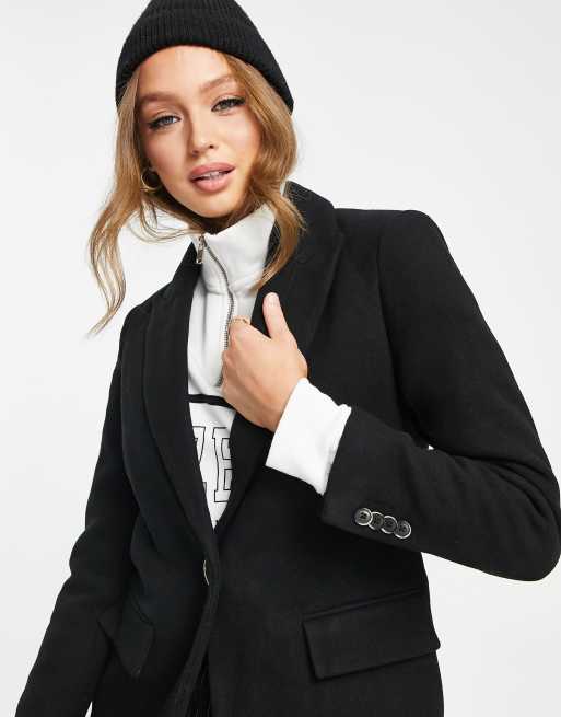 Cappotto Classico Cappotto Blu Stradivarius Cappotto Grigio