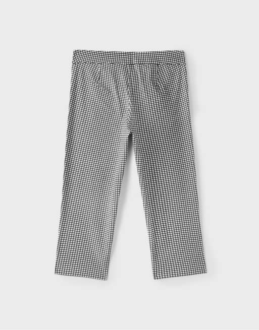 Stradivarius capri en bengaline à carreaux, 7 de 7