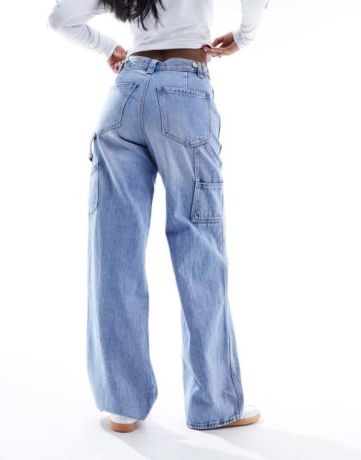 【SATIIIZ】Redon Carpenter Slit Denim Pants SATIIIZ】Redon Carpenter Slit Denim Pants (SATiiiZ/デニム