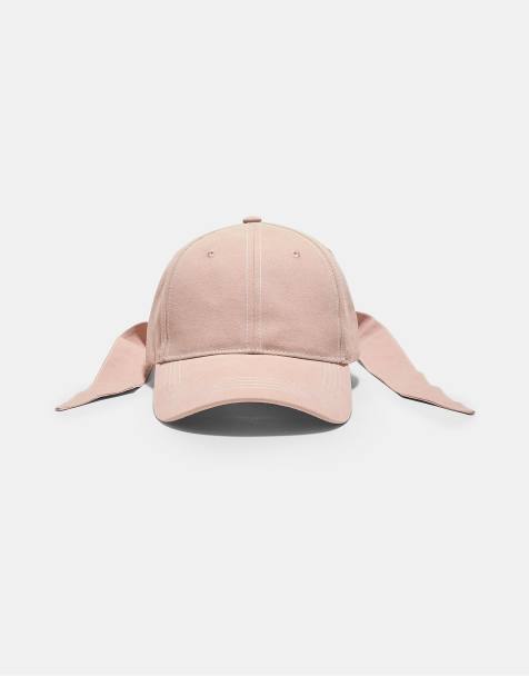 Stradivarius - Casquette avec nœud - Rose pastel - view 1