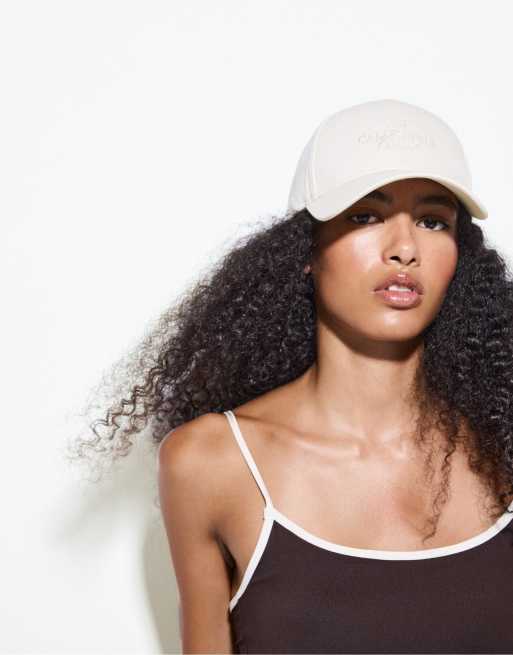 Stradivarius - Casquette brodée - Écru, 3 de 4