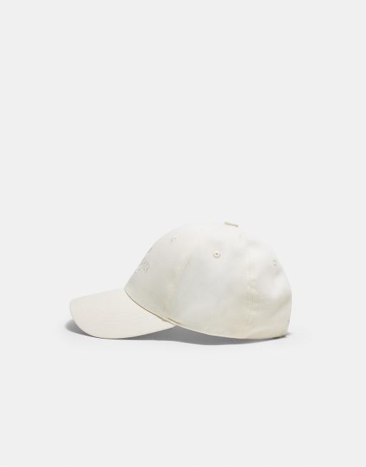 Stradivarius - Casquette brodée - Écru, 4 de 4