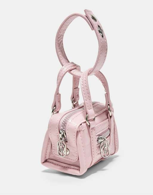 Stradivarius charm per borsa mini rosa pastello, 4 di 4