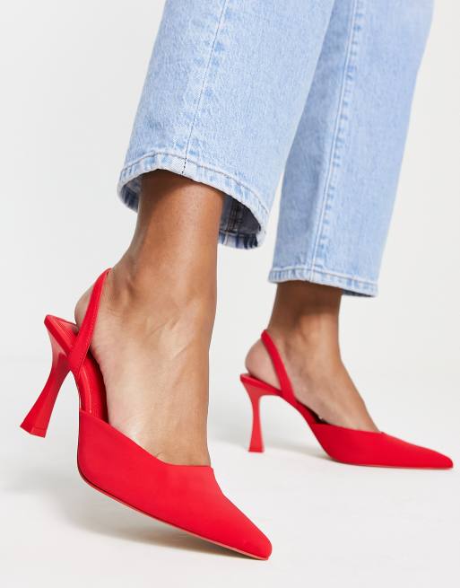 Chaussures talon outlet rouge