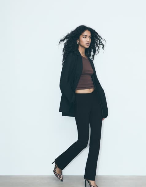 Stradivarius - Chaussures à talon haut avec imprimé léopard - Multicolore - view 1