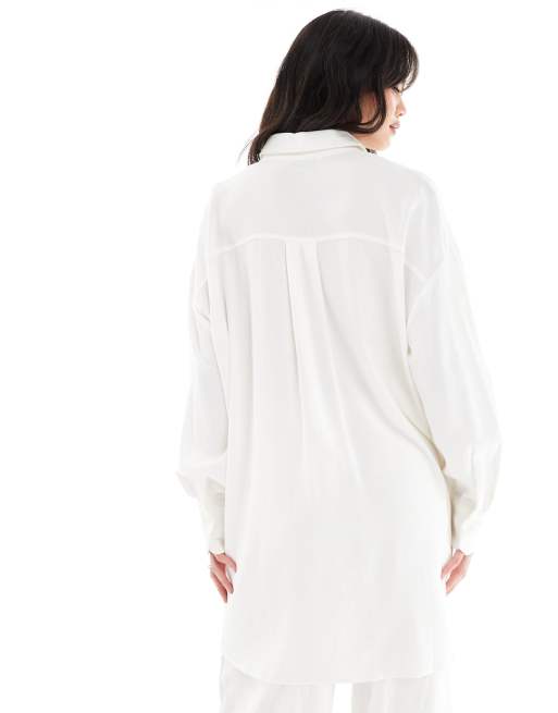 Robe Chemise Femme Stradivarius Chemise Blanche Stradivarius Robe