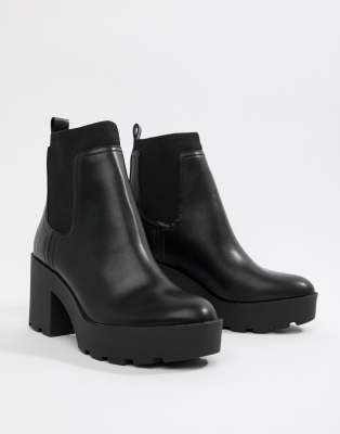 chunky heeled ankle boots