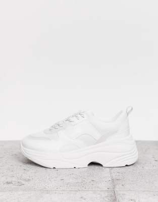 stradivarius chunky trainers