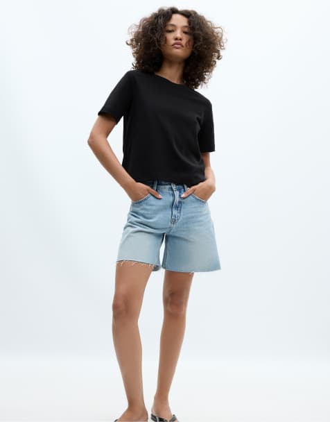 Stradivarius - Confezione da 2 T-shirt basic vestibilità classica nere - view 1