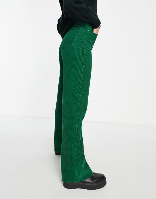 Pantaloni deals verdi stradivarius