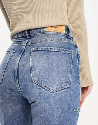 mom jeans stradivarius asos